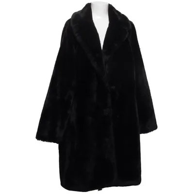 Vinterkappa (Svart) från New Look Curves Polyester
