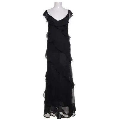 Maxi jurk (Zwart) van Boohoo Katoen, Polyester