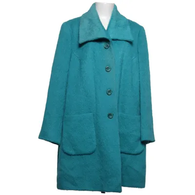 Frakke (Blå) fra Ann Harvey Acetat, Mohair, Polyamid, Uld