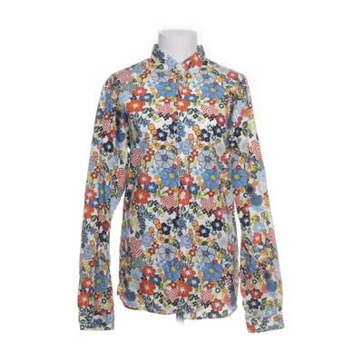 Shirt (White, Multicolored) from Knowledge Cotton Apparel Organic cotton