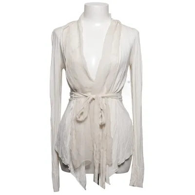 Wrap cardigan (White) from King Kong Silk
