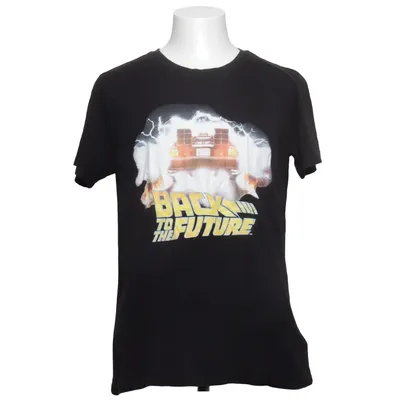 T-shirt (Svart) från Back to the Future Bomull