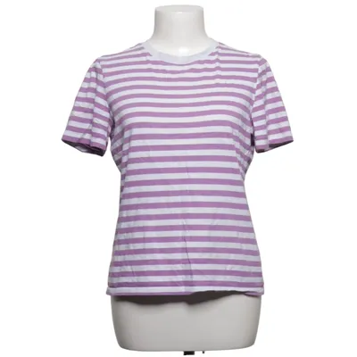 T-shirt (Violet, Blanc) de Pieces Coton biologique