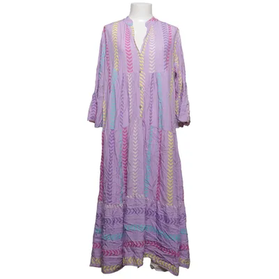 Robe longue (Violet, Multicolore) de New Collection Viscose