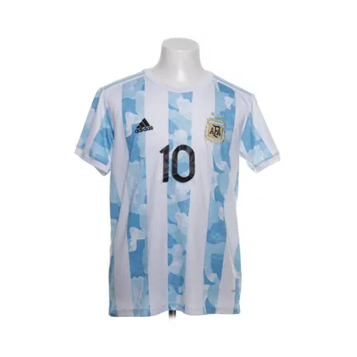 Voetbalshirt (Blauw, Wit) van Adidas Polyester