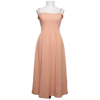 Långklänning (Beige) från H&M Elastan, Polyester
