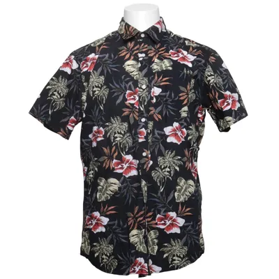 Short sleeve shirt (Black, Multicolored) from Jack & Jones Cotton