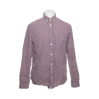 Buttondown-skjorta (Röd, Blå) från Knowledge Cotton Apparel Bomull