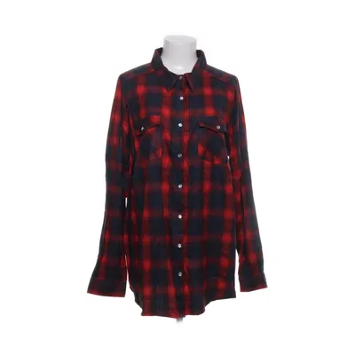 Flannel skjorte (Rød, Sort) fra Happy Holly Bomuld