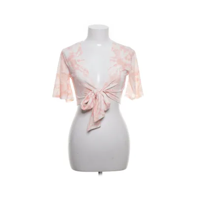 Wikkeltop (Roze, Wit, Meerkleurig) van Missguided Elastaan, Polyester