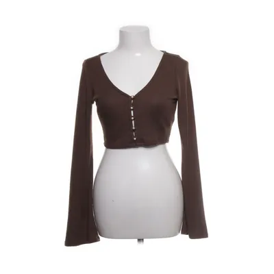 Crop top (Brun) från Hanna Schönberg x NA-KD Elastan, Polyester