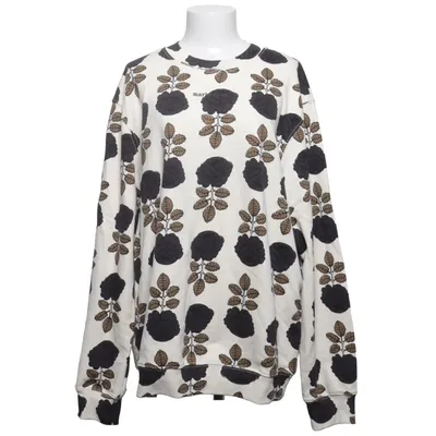 Collegetröja (Vit, Svart, Brun) från Marimekko Bomull, Ull