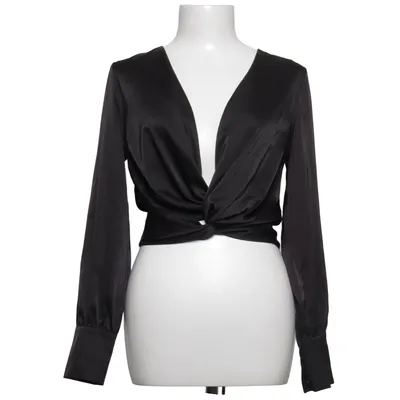 Blouse portefeuille (Noir) de Bik Bok Élasthane, Polyester