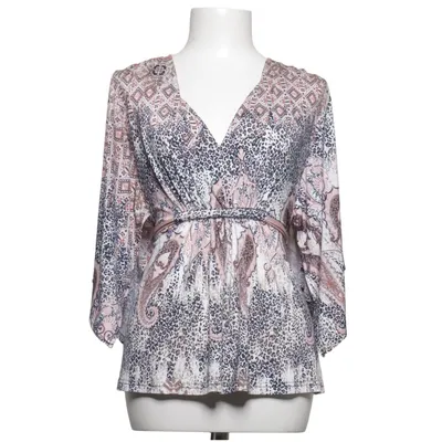 Bluse (Blå, Hvid, Flerfarvet) fra Ilse Jacobsen Hornbæk Elastan, Polyester