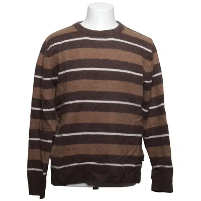 Pull-over (Marron, Blanc) de Selected Polyamide, Laine