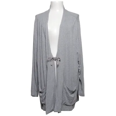 Cardigan (Grijs) van Gina Laura Collection Elastaan, Viscose