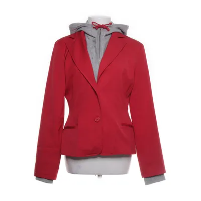 Jacket (Red, Gray) from Brooker Polyester, Viscose, Elastane, Cotton