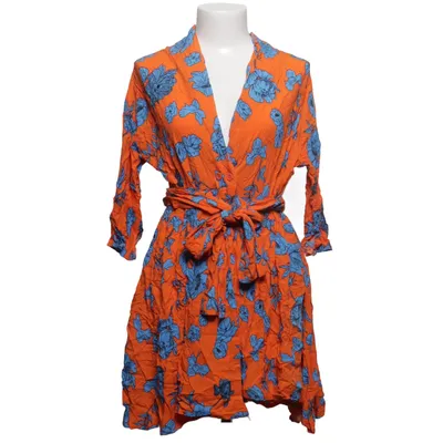 Dress (Orange, Blue, Multicolored) from C'FLO Viscose
