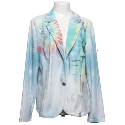 Blazer (Blue, Multicolored) from Issy Elastane, Polyester