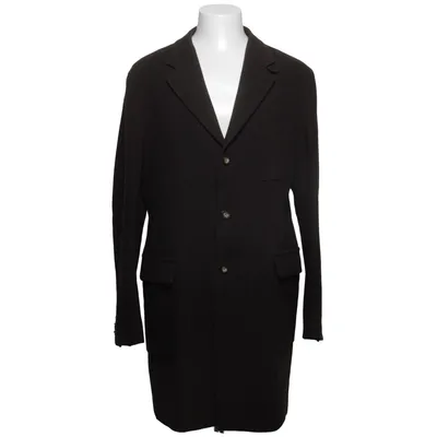Coat (Gray) from Ferré Acetate, Cashmere, Cotton, Viscose, Wool