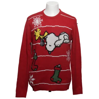 Kersttrui (Rood, Meerkleurig) van Peanuts Acryl