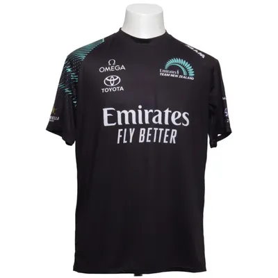 Football jersey (Black) from Slam Elastane, Polyester