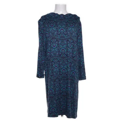 Klänning (Blå, Flerfärgad) från Jumperfabriken Viskos, Polyester, Elastan