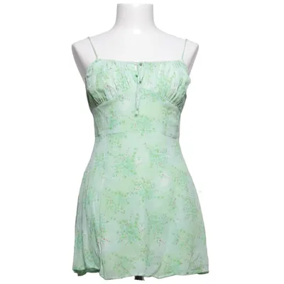 Kjole (Grøn) fra Urban Outfitters Bomuld, Viscose