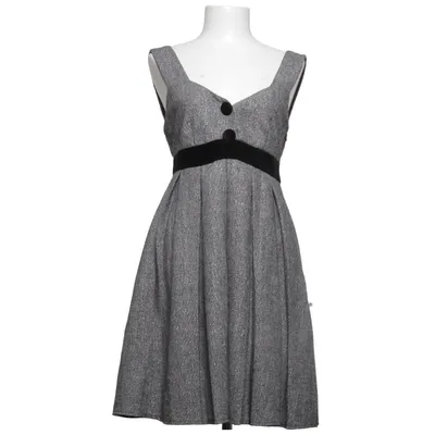 Kjole (Grå, Sort) fra George Akryl, Metallfiber, Polyamid, Polyester, Viscose, Uld