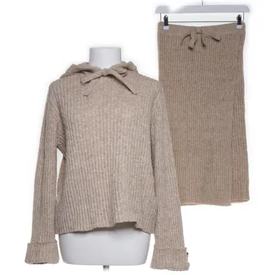 Set (Beige) van Pieces Acryl, Elastaan, Nylon, Polyester