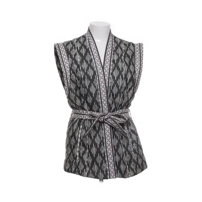 Outdoor vest (Zwart, Wit, Lila) van Mango Katoen, Polyester