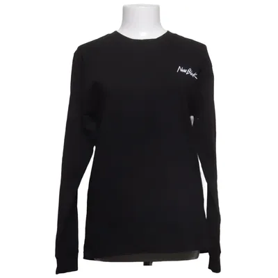 Langærmet t-shirt (Sort) fra New Black Bomuld