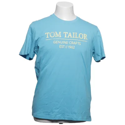 T-shirt (Bleu) de Tom Tailor Coton