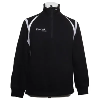 Collegetröja (Svart, Vit) från Reebok Hockey Bomull, Polyester