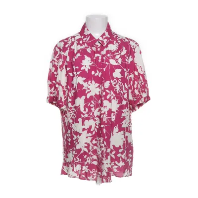 Korte mouwen shirt (Roze, Wit) van The Shirt Factory Viscose
