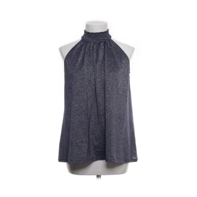 Halter neck top (Blue) from Zoul Edition Polyester, Viscose