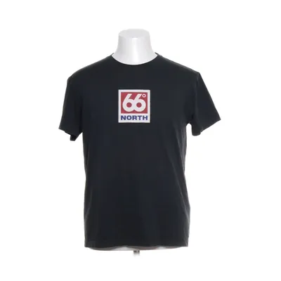 T-shirt (Zwart) van 66 North Organisch katoen, Gerecycled polyester