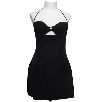 Halterneck dress (Black) from White Fox Elastane, Polyamide, Polyester