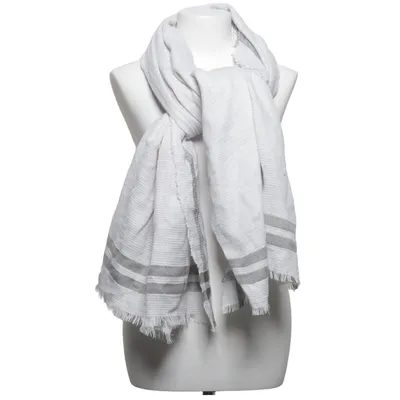 Écharpe (Blanc, Gris) de Zara Accessories
