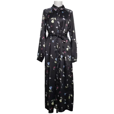 Skjortklänning (Svart, Flerfärgad) från I Am Elastan, Återvunnen polyester