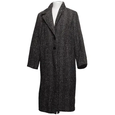 Frakke (Sort, Hvid) fra Cooperative Akryl, Polyester, Uld