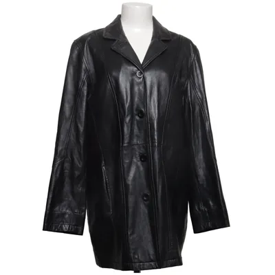 Leather coat (Black) from Jofama Leather