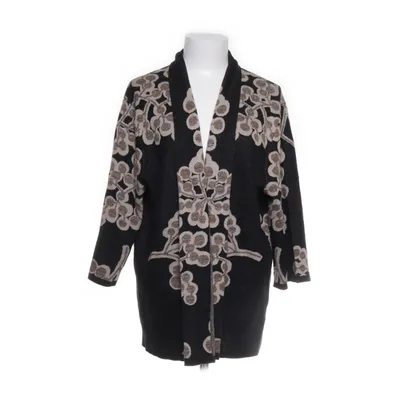 Cardigan (Black, Brown) from Masai Cotton, Metallic fiber