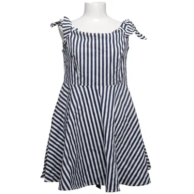 Robe (Bleu, Blanc) de Molly Bracken Coton, Élasthane