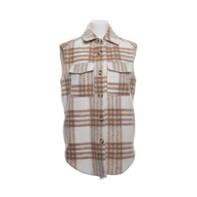 Outer vest (Beige, Brown, White) from Broadway NYC Fashion Polyester