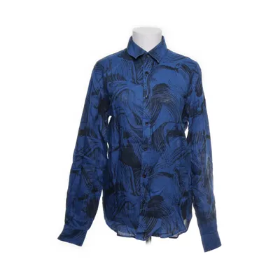 Skjorta (Blå, Svart) från Velour by Nostalgi Linne