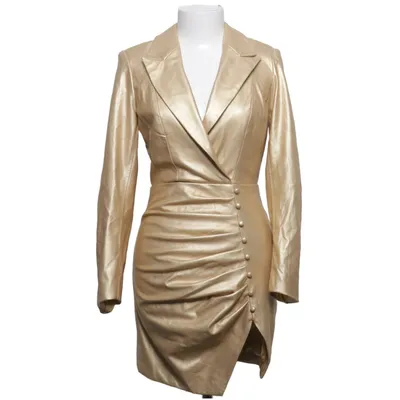 Dress (Gold) from Lavish Alice Elastane, Polyester, Polyurethane