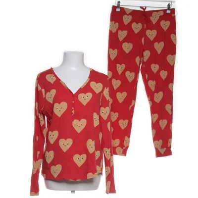 Pyjamas (Röd, Flerfärgad) från Lindex Bomull, Elastan