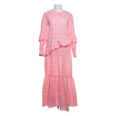 Långklänning (Rosa, Vit) från Résumé Bomull, Polyester