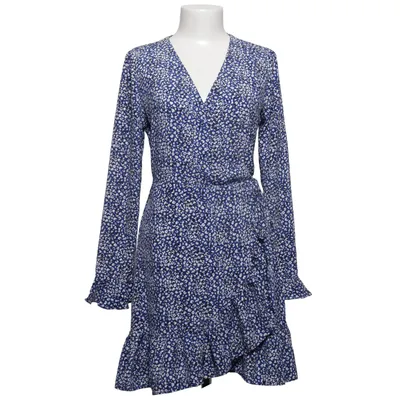 Robe portefeuille (Bleu, Blanc, Noir) de Retro & Icone Polyester
